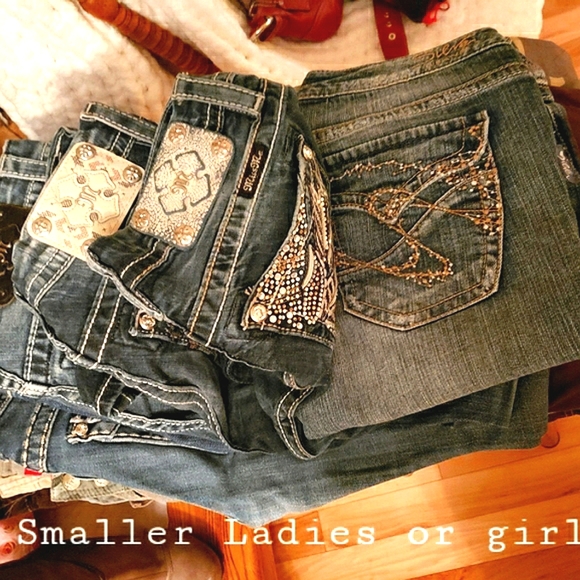 ROCK REVIVAL, MISS ME, BKE, SILVERS➕ 26-32W×28-33L All Cuts - Picture 13 of 13